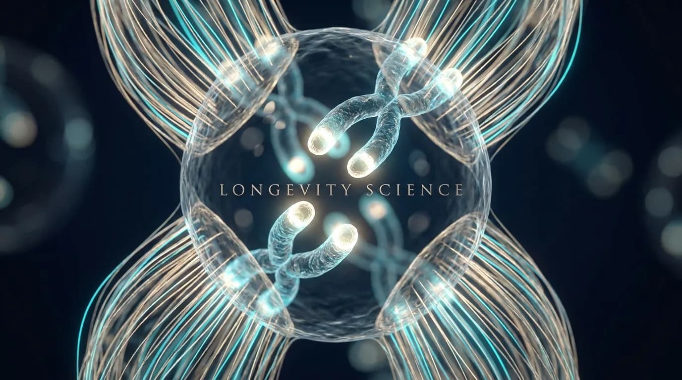 Biological age — cellular and telomere visualization