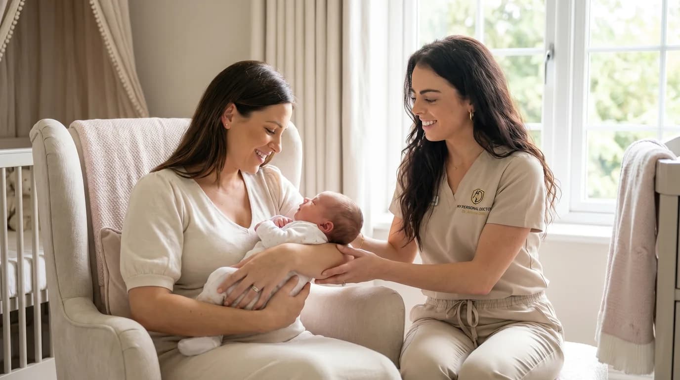 Maternal and infant care — mother and newborn