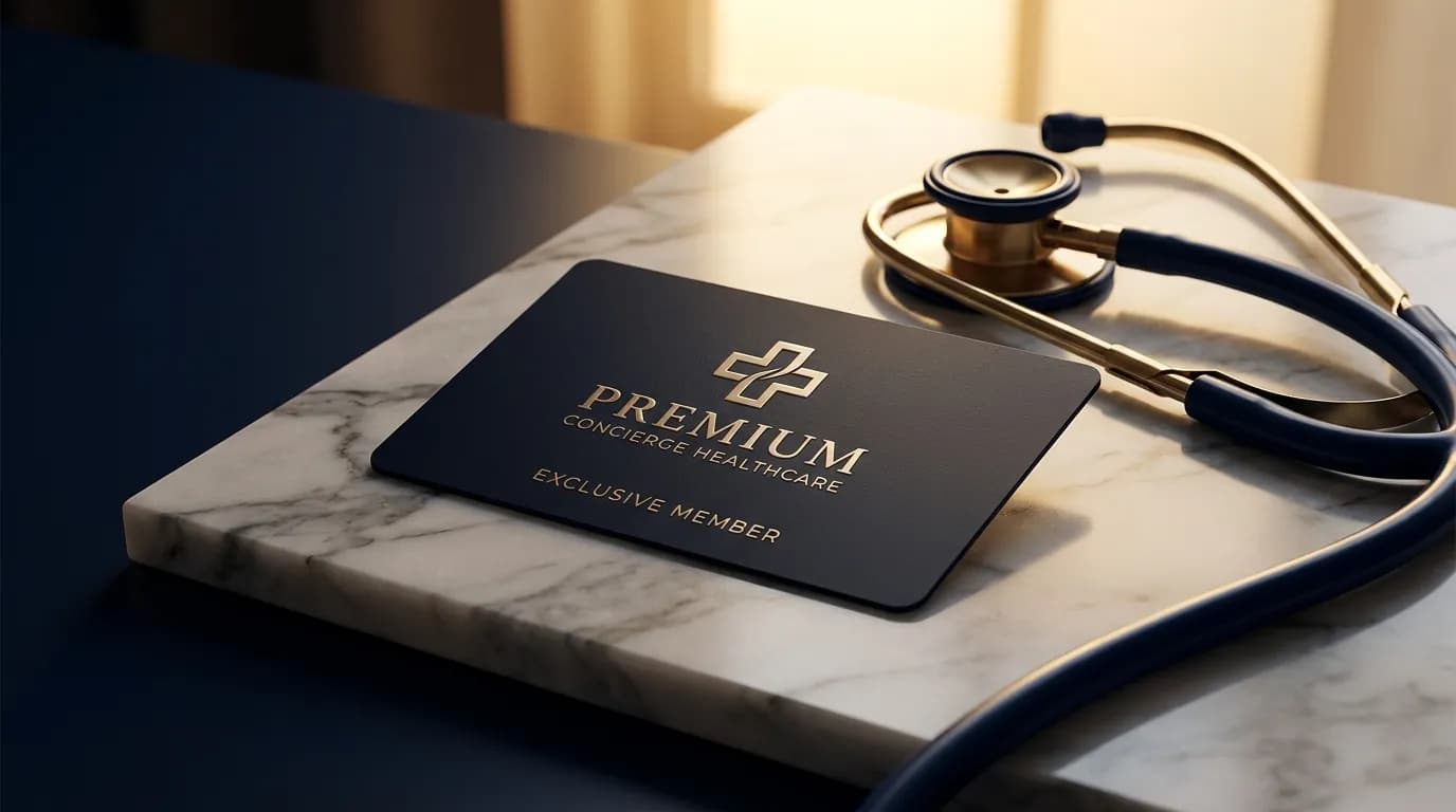 Premium concierge membership card
